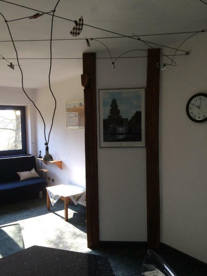 Idyllische Stadtrandwohnung Мюнстер Екстериор снимка